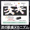 [Dasshutan] Refrigerator deodorizers　With Charcoal (Large) 8.47 oz