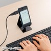 サンワサプライ(Sanwa Supply) USBホスト変換アダプタ(microUSB Bコネクタ オスーUSB Aコネクタ メス) スマホ・タブレット対応 AD-USB19BK