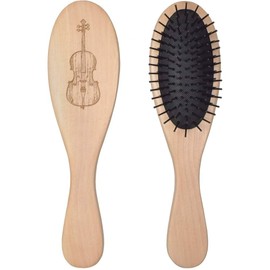 'Cello Instrument' Wooden Hairbrush (HA00052042)