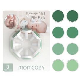 Momcozy Baby Nail Trimmer Replacement Pads, Electric Nail Trimmer Grinding Pads for Momcozy Electric Nail Trimmer Use Only, 8 Counts Replacement Pads