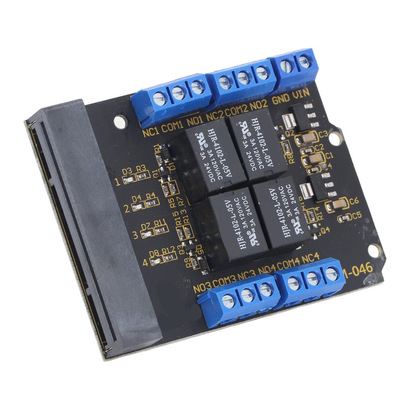 Relay Module 4 Channel High Level Trigger Relay Expansion Board