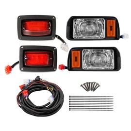 Panglong Club Car DS Light Kit, Factory Style Club Car DS Headlight and DS TailLight, Suitable for 1993-Up DS, Turf/Carryall Golf Carts, Replace OEM #1019880-01,1019880-02, 1017035