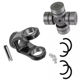 Caltric Front Drive Shaft Yoke & U-Joint Kit For Polaris Ranger XP 700 4X4 2005 - 2009