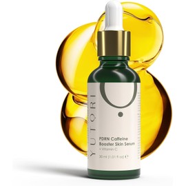 Yutori PDRN Serum with Caffeine Booster - Plant Based Antiaging Skin Serum, Lifting Visibly for Wrinkle Care, Anti-aging, Hydrating, Natural Glow and Face Toner for All Skin Types, 1.01fl (30ml)