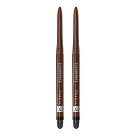 Rimmel London exaggerate auto waterproof eye definer, rich brown, 2 Count