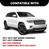 Aosky Headlights [Bulbs Included] Compatible with 2011-2017 Compass/2011-2013 Jeep Grand