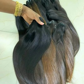 14a Grade Human Hair Bundles Bone Straight Original Burmese Curly Human Hair Wigs Bundles Supplierstyle: 1, color: 1 bundle, Stretched Length: 12 inches