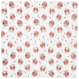 Boston International IHR - Servilletas de papel de 3 capas, tamaño de almuerzo de 20 unidades, fresas suaves