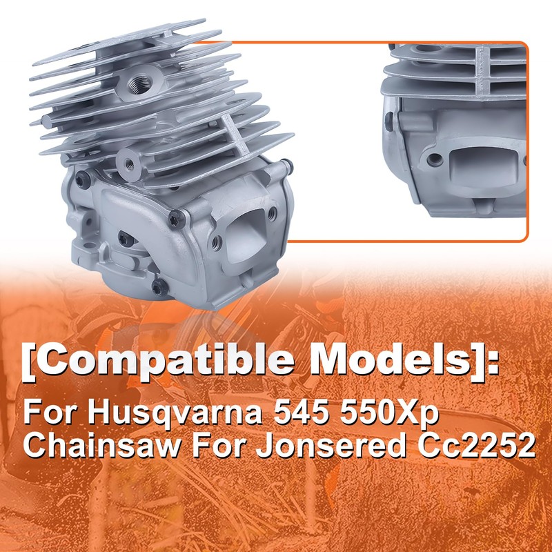 Mtanlo 43Mm Cylinder Piston Kit For Husqvarna 545 550Xp Chainsaw