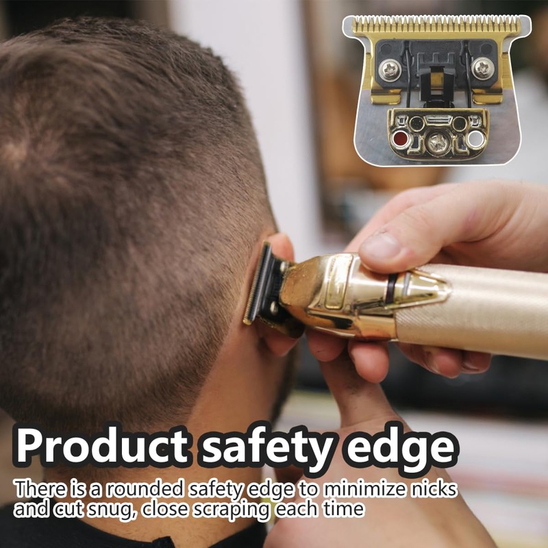 New Replacement Trimmer Ceramic Blades Compatible for BaBylissPRO FX787 &