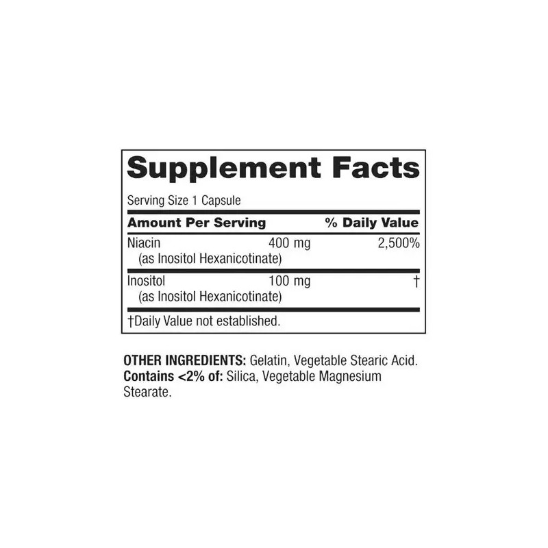 Complejo Niacin 500mg 240 Cps Niancina Vitamina B3 Spring Va