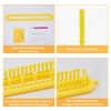 Hobbspring Knitting Loom Set Rectangular Knitting Board Loom Darning Needle