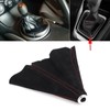 Shifter Lever Dust Cover Boot Gaiter Car Interior Suede Universal