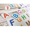 ABC (capital letter) magnetic card that can be used even