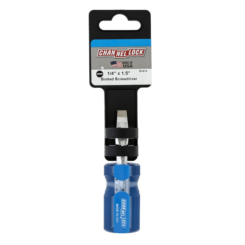 Channellock Slotted 1/4 In. x 1. Screwdriver