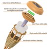 Evelynsun Flickering Flames Solar Powered Lights - Upgraded Solar Torches