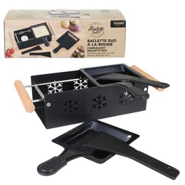 COOK CONCEPT KC2486 Kitchen Cooking BBQ Duo Squeegee Black