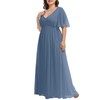 Mother of The Bride Dresses Plus Size Dusty Blue Formal