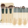 DUcare DUcare Makeup Brushes 14-piece Set with 3 Makeup Sponges,