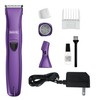 Recortadora recargable morada confianza pura N.° 9865-100