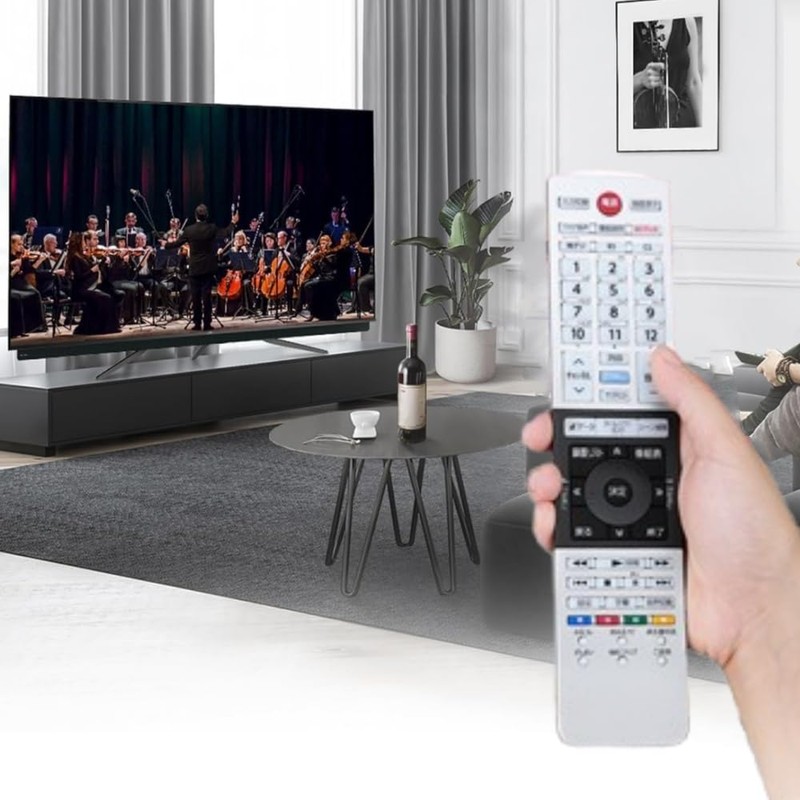 TV Remote Control Universal Replacement for Toshiba Regza LCD TV