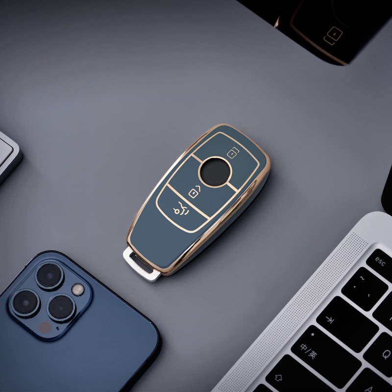 [OATSBASF] Benz Key Case, Benz Key Cover, TPU 360 Degree