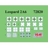 ICM 1/72 Ukraine Leopard 2A6 Plastic Model 72820 (Tank)