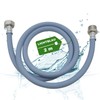 LICHTBLAU Extension Inlet Hose I 2 m I with Metal