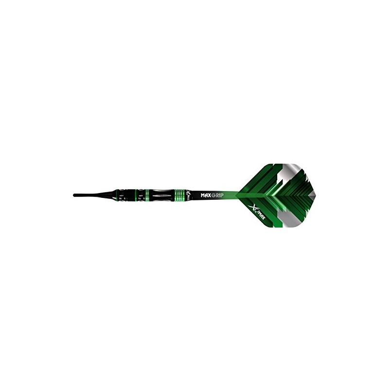 XQ Max Darts QD1103190 Monsoon Soft Tip Dartset - Green,