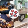 Pack of 4 Wire Brush Angle Grinder, M14 125 mm