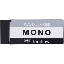 Tombow Mono Eraser, Mono PE01, Black, PE-01AB (30 Pieces)