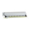 BIGtec 12 Port CAT6a Patch Panel Distribution Panel 500 MHz