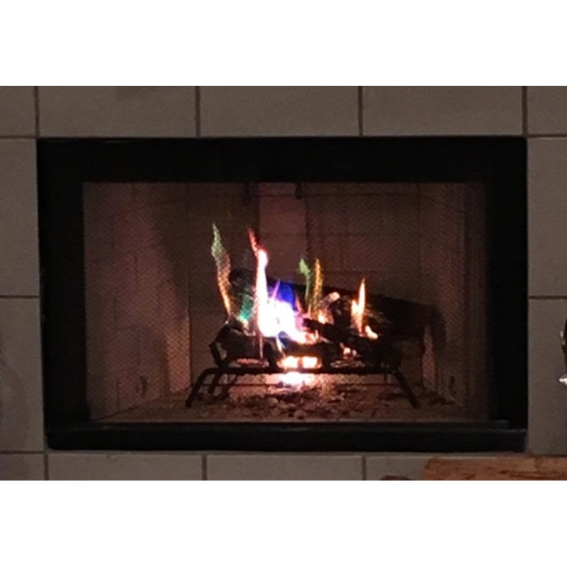 Rocky Mountain Goods Fireplace Grate with Ember Retainer - 1/2”