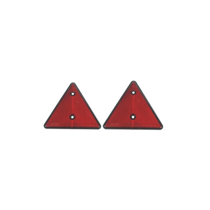 leisure MART A Pair of Trailer or Caravan Red Triangle