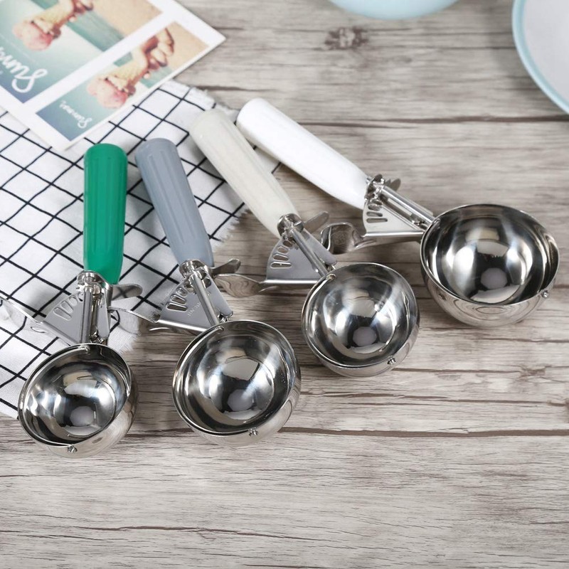 VIFERR Ice Cream Scoop Stainless Steel Cookie Scoop with Easy
