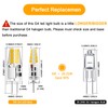 DUMILOO G4 LED Bulb T3 JC Bi-Pin Base 3W AC/DC