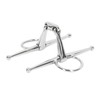 135mm Horse Mouth Bit Stainless Steel Horse Cheek Snaffle for