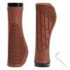 Ergonomic Handlebar Grips for Mountain Bikes Single Sided Aluminum Locking