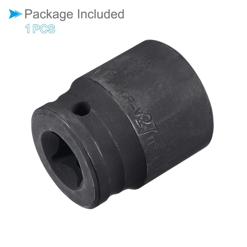 CoCud Deep Impact Socket, 1/2 Inch Drive 27mm Socket Size,