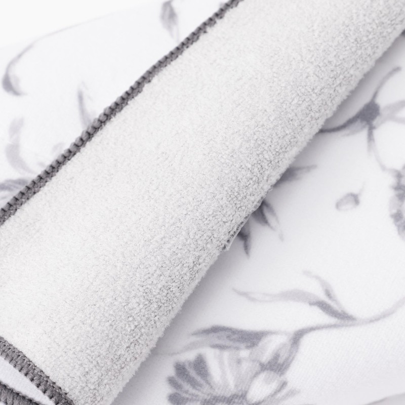 Francfranc No Tie Wrap Lunch Cloth, Lilia, Gray