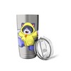 Cat Raincoat Stainless Steel Insulated Tumbler