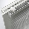 GARDINIA 3 x Universal Aluminium Venetian Blind Clamp Brackets Mounting