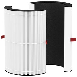 XBWW 2 Packs T10i Replacment Filter Compatible with Blueair ComfortPure 3-in-1 T10i Air Purifier, T10i H13 True HEPA and Activated Carbon Filter