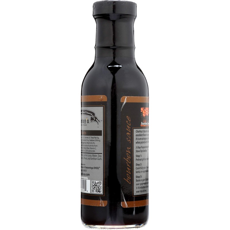 CharBoy's Bourbon Sauce for Grilling, Cooking, Marinating