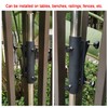 VANROUG Heavy Duty Parasol Holder Patio Umbrella Stand Mount Umbrella