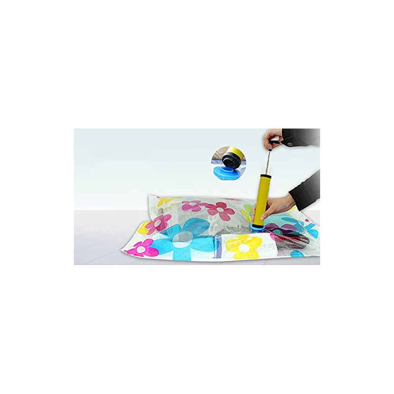 kkhouse Vacuum Compressed Bags Hand Pump Color Random Manual Compression