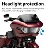 FWXEOZ Motorcycle Headlight Guard Waterproof Front Headlamp Protection Cover for
