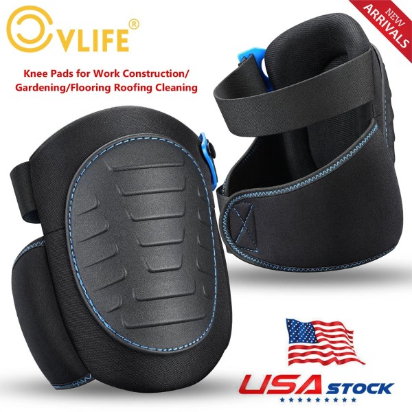 CVLIFE Knee Pads w/ Foam Padding&Adjust Strap For Work Construction