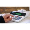 Sharp 12-Digit Printing Calculator with Extra Large 10-Digit Option, 8.0