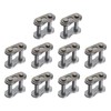 sourcing map 10Pcs #35H/ DIN/ISO 06CH Chain Master Connector Link